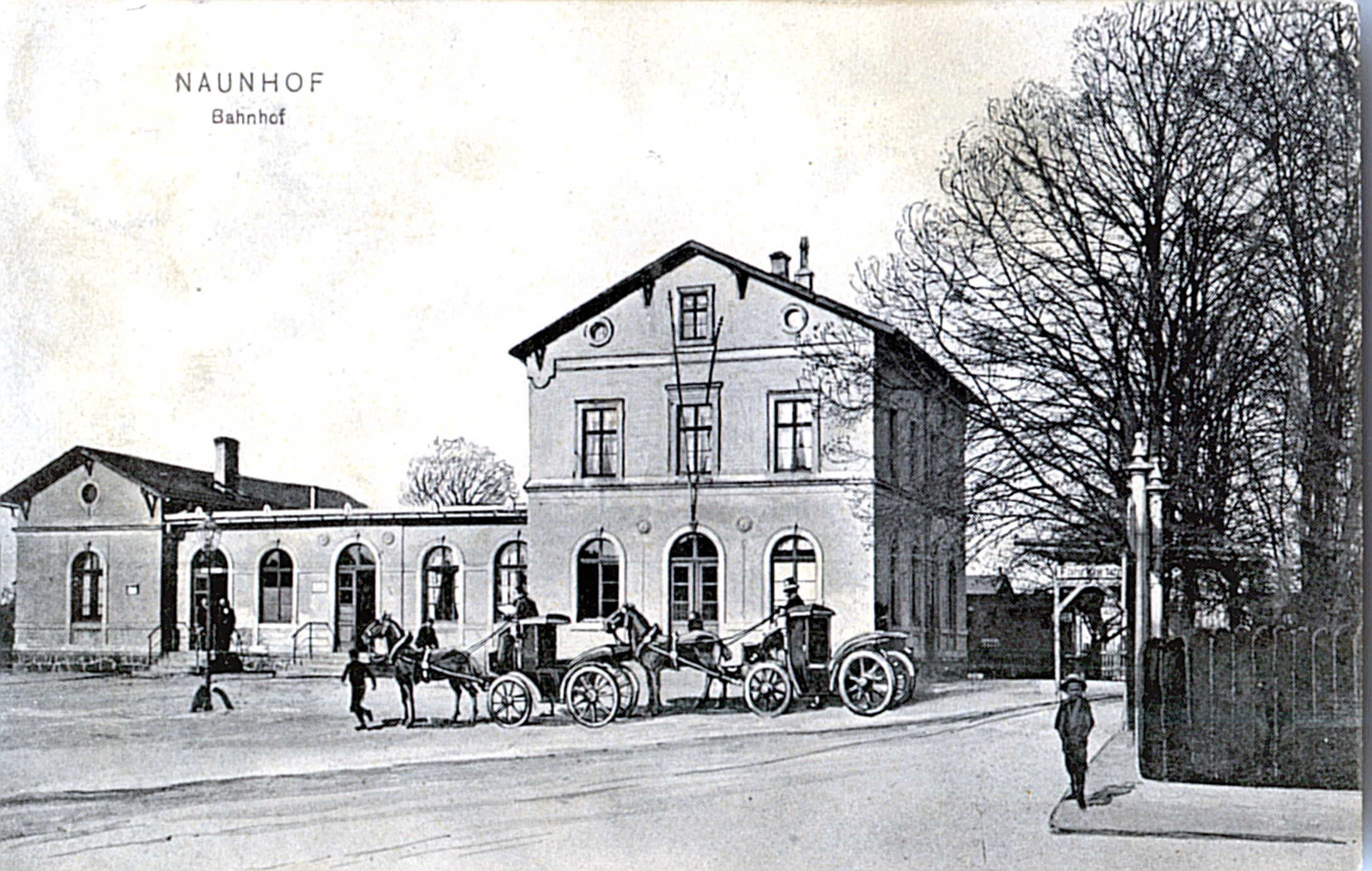 Bahnhof Naunhof 1916