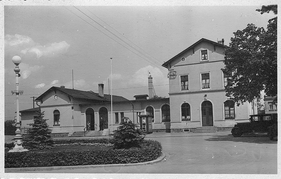 Bahnhof Naunhof 1945