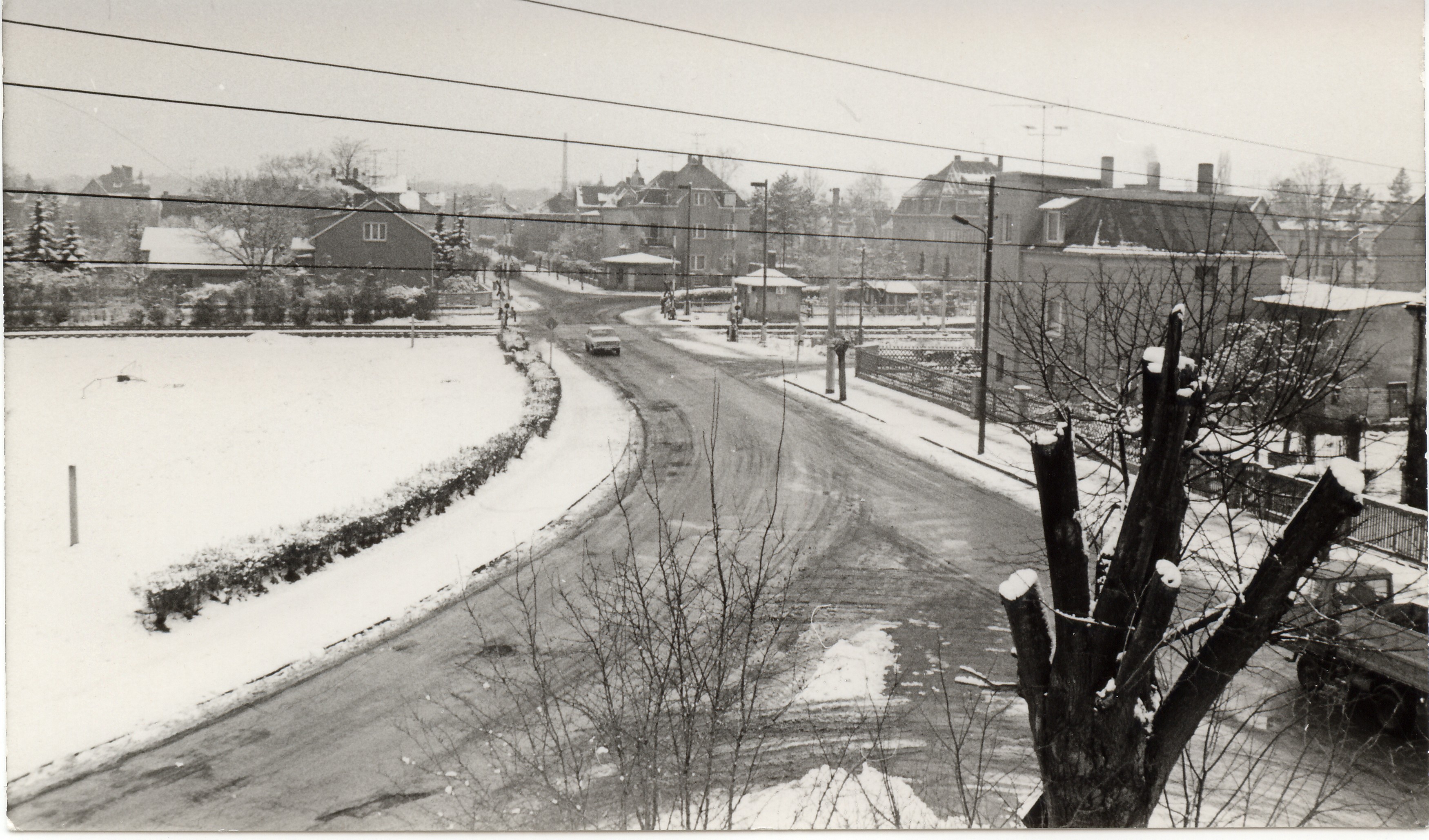 Bahnübergang Süd 1970